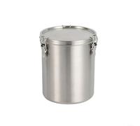 Volakebeing Contenitore ermetico in acciaio inox con valvola sigillata, per cucina, chicchi di caffè, tè, farina, zucchero, 520 ml, 1000 ml, 1600 ml, 2500 ml (1000 ml/)