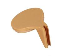 Volakebeing Copertura per manico per macinacaffè manuale, compatibile con macinacaffè Comandante C40 MK4, tappo protettivo portatile con anello di tenuta, design ergonomico, nero (oro)