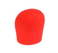 Volakebeing Copertura per pomello del cambio manuale a 5 marce, in silicone, protezione per cambio standard, resistente al calore e al freddo (da -60 °C a 240 °C), rosso