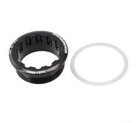 Volakebeing Copertura per ruota libera a 12 velocità per corpo del mozzo, strumento per cassette in lega di alluminio adatto per M6100 M7100 M8100, nero (nero)