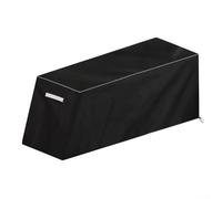 Volakebeing Copertura protettiva impermeabile per panca da allenamento con borsa con coulisse, per panca da allenamento all'aperto, copertura pieghevole per attrezzature da ginnastica