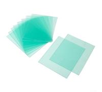 Volakebeing Copertura protettiva trasparente in policarbonato per la sostituzione del casco, resistente al fuoco, anti goccia, 110 x 90 mm a 138 x 126 mm, varie dimensioni (133 x 114 mm)