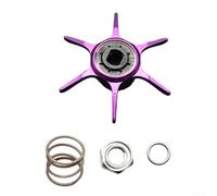 Volakebeing DAIWA per PR100 PD106 Chiave di scarico con sei stelle, include accessori essenziali per la riparazione di mulinelli da pesca (sinistra viola)