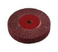 Volakebeing Disco abrasivo in fibra di nylon, grana 320, 10-30,5 cm, per metallo, legno, levigatura, sbavatura, 125 mm