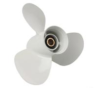 Volakebeing Elica per barche marina in lega di alluminio a tre lame fuoribordo elica per barche fuoribordo Elica prestazioni hardware marino Parti del motore per barche