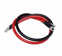 Volakebeing Filo di collegamento in rame 20 Square Batteria Auto Filo in tensione Rosso Nero Filo di terra 15 cm AWG Cavo elettrico automobilistico per amplificatori Sistemi Audio