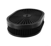 Volakebeing Filtro dell'aria ovale da 30,5 x 5,1 cm con connettore da 5-1/8", struttura in tessuto non tessuto di alta qualità, filtrazione migliorata per un migliore flusso d'aria e prestazioni del