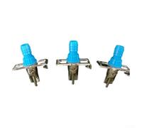 Volakebeing Fontana per coniglio con ugello a doppia molla per gabbie di allevamento, per abbeveratoio automatico in plastica resistente, mantiene l'acqua fresca e pulita, facile da installare, Su(6