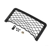 Volakebeing Grande tasca a rete portaoggetti da 36 x 18 cm per auto, camper, furgone, caravan, organizer in rete elastica nera compatibile con T5 camper, barca, autobus, teatro, cinema