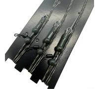 Volakebeing Heli Kable - Set di 3 capicorda per carpe, girelle QC con clip di sicurezza, verde, per ambienti con erbacce e Snagy, plastica + metallo, 15 g (tipo C)