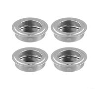 Volakebeing Il dito dell'acciaio inossidabile delle maniglie ha messo la progettazione elegante 4PCS per la funzionalità efficiente della porta