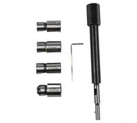 Volakebeing Kit di 5 attrezzi per tagliare sedili iniettori con alesatore piatto e angolato per la pulizia del carbonio, include chiave a T, compatibile con la maggior parte delle auto