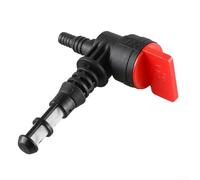 Volakebeing Kit di manutenzione con valvola di intercettazione del carburante per tosaerba con filtro a valvola a 90 gradi e passacavo compatibile con Coleman per Husky 5000 6250W Modelli PM0545007