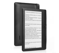 Volakebeing Lettore elettronico da 7 pollici con display retroilluminato, risoluzione 800 x 480, lettore di libri elettronico, batteria integrata da 2100 mAh, supporta schede TF espansione fino a 128