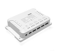 Volakebeing Modulo interruttore della luce WiFi a 4 canali RF telecomando DIN montaggio su guida compatibile con Alexa Google Home Voice Control (4CH Pro R3)