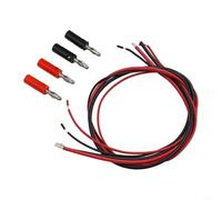 Volakebeing Morsetto per banco di prova della capacità della batteria a 4 fili per batterie a bottone AA AAA 26650 PCB metallo plastica tester 5A nominale 10A corrente massima (C)