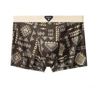 Volakebeing Mutande Boxer per Vintage per Uso Diario e Relax Mutande Boxer | 95% poliestere 5% elastan, tessuto leggero e traspirante, ideale per climi caldi o attività sportiva