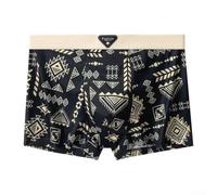 Volakebeing Mutande Boxer per Vintage per Uso Diario e Relax Mutande Boxer | 95% poliestere 5% elastan, tessuto leggero e traspirante, ideale per climi caldi o attività sportiva