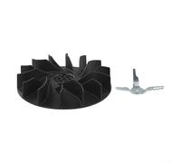 Volakebeing Parti di ricambio della ventola della girante del ventilatore del soffiatore del giardino Parti di manutenzione del prato Parti di manutenzione del prato Ventilatore a vuoto Ventilatore