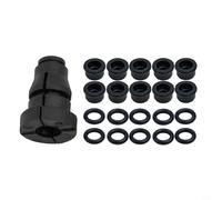 Volakebeing Per 21Pcs Frizione Cilindro Olio Tubo Joint Kit Guarnizione con 1K0798741, 1K0721741, 02F141143A per C-Max Focus Per Kuga Per Connect Per Galaxy