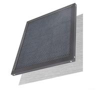 Volakebeing Per lega di alluminio per letto di lavoro a nido d'ape 400x400x22mm per macchina per incisione CNC con dissipazione del calore e protezioni di protezione compatibile con diodi fai da te