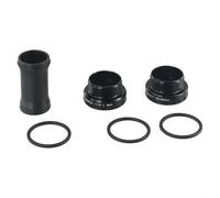 Volakebeing Per movimento centrale da 24 mm per montagna e strada per bici in lega di alluminio per Hollowtech II compatibile con XT, per, per serie FC-M 68-73mm