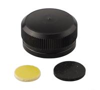 Volakebeing Per SLX SLXDC Tensione Meccanico Freno Bullone Mulinello Ricambio Ruota Goccia D'acqua Accessori Modificati con Guarnizioni Metallo Nero Rosso Grigio (nero)