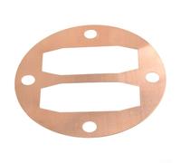 Volakebeing Pistone Compressore D'aria Cilindro Valvola Piastra Set 42mm Metallo Pompa Aria Kit di Riparazione Compatibile con Olio o Olio Compressore Cilindro Guarnizione Testa Cilindro