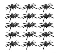 Volakebeing Ragni in plastica puntelli di Halloween per interni ed esterni, decorazioni per feste infestate, set di decorazioni per scene di casa infestata, diverse opzioni di dimensioni 10 15 20