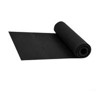 Volakebeing Rotolo di rivestimento per piante in feltro nero per cesti appesi, vasi di fiori e scatole da giardino | 30,5 x 203,2 cm o 30,5 x 304,8 cm, dimensioni ritagliabili | riutilizzabile