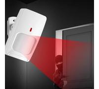 Volakebeing Sensore di movimento PIR Allarme Dual Technology Rilevatore a microonde a infrarossi a parete Sistema di sicurezza domestica cablato immune per animali domestici Gamma di rilevamento 8-12