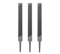 Volakebeing Set di 3 lime piatte per motosega da 15,2 cm, taglio doppio per affilare l'angolo dei denti della catena della sega, si adatta a tutte le marche e tipi di motosega