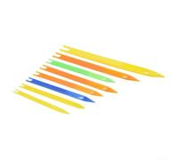 Volakebeing Set di 8 attrezzi per la riparazione della rete da pesca con aghi per tessitura a volano per rammendare e lavorare a maglia, accessori per aghi in plastica, colori casuali,