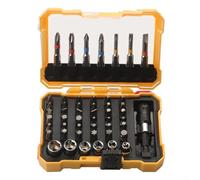 Volakebeing Set di cacciaviti magnetici multi-formato Utensili manuali per riparazioni domestiche Costruzione in metallo Punte a croce Punte per cacciavite esagonali con magnete di presa sicura (A)