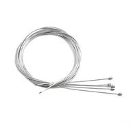 Volakebeing Set di cavi per cambio del cambio, 5 pezzi, in acciaio galvanizzato, anteriore 1,55 m e posteriore 2,1 m, filo interno per montagna, strada