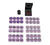 Volakebeing Set di raschietti e carta vetrata in acciaio per riparazione graffi e pulizia efficienti della vernice, design ergonomico della maniglia, diversi colori per la vernice dell'auto (set