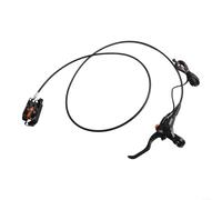 Volakebeing Set freno a disco idraulico per bici elettrica con comando elettrico del cambio, lega di alluminio, alloggiamento anteriore 850 mm/posteriore 1550 mm, cavo elettrico da 180 mm (posteriore