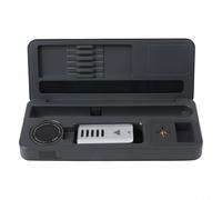 Volakebeing Stazione di saldatura intelligente HS-02 Mobile Workstation Storage Box Stazione di Saldatura Set Con Alloggiamento in Alluminio CNC, Potenza 100W, Gamma di Temperatura 100-450 ° C