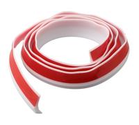 Volakebeing Striscia di barriera in silicone pieghevole, per cucina, bagno, porta della doccia, guarnizione inferiore, flessibile e impermeabile, con mastice, lunghezza 50-200 cm (bianco 150 cm)