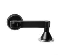 Volakebeing Supporto magnetico per macchina da caffè secondaria, rete di distribuzione dell'acqua, autoadesivo, rotante a 180°, per una conservazione stabile e salvaspazio senza contatto (nero)