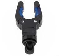 Volakebeing Supporto per canna da pesca alla carpa NGT GRIPPZ - ABS + lega di alluminio poggia testa per supporto /8, 5,5 x 2 cm, 9,8 g, compatibile con staffe standard (blu)