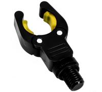 Volakebeing Supporto per canna da pesca alla carpa NGT GRIPPZ - ABS + lega di alluminio poggia testa per supporto /8, 5,5 x 2 cm, 9,8 g, compatibile con staffe standard (giallo)