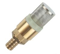 Volakebeing Valvola di ritegno in ottone con filtro filtro sistema di controllo dell'acqua per irrigazione agricola piscina da giardino (valvole da 3/4 di pollice+DIA19mm)