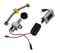 Volakebeing Valvola di scarico automatica del WC con sensore a infrarossi controllata valvola CC sensore di scarico con risparmio idrico intelligente e regolazione della distanza (D)