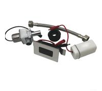 Volakebeing Valvola di scarico automatica per WC, sensore a infrarossi, valvola CC controllata con sensore di scarico intelligente per risparmio idrico e regolazione della distanza (C)