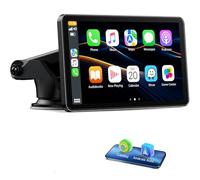 Volam 7 pollici Display A-pple Carplay Android Auto Wireless con Touch Screen, Mirror Link, Navigazione, Assistente Vocale Siri, G00gle, FM, AUX, Bluetooth 5.0