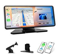 Volam Schermo Carplay Auto con AppIe CarPlay e Android Auto Wireless da 6,86 Pollici Display IPS Touchscreen con Mirror Link GPS per Siri e G00gle Assistant Bluetooth 5.0 AUX FM Adatto a Molti Modelli