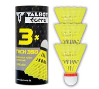Volani da badminton TALBOT TORRO Tech 350 Fast 3 pezzi - gialli