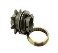Volano a 9 denti 9T con mozzo cuscinetto per prestazioni della bicicletta, tra cui diametro esterno del cuscinetto 24 mm e profondità cuscinetto 17 mm per un funzionamento regolare