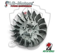 VOLANO ROTORE ACCENSIONE IN ALLUMINIO PER MINIMOTO MINIQUAD MINICROSS AD ARIA 2 TEMPI 50 CC
